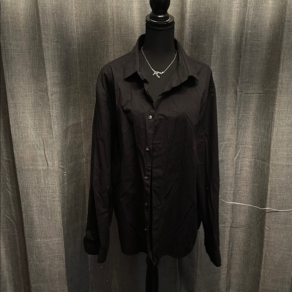 Banana Republic Black Casual Button Down Shirt - Picture 1 of 5